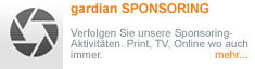 Sponsoringaktivitäten der gardian GROUP